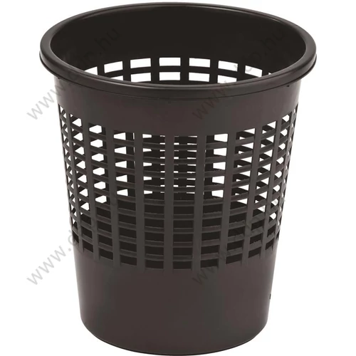 Papírkosár Curver 10 l fekete szemetes -159879-