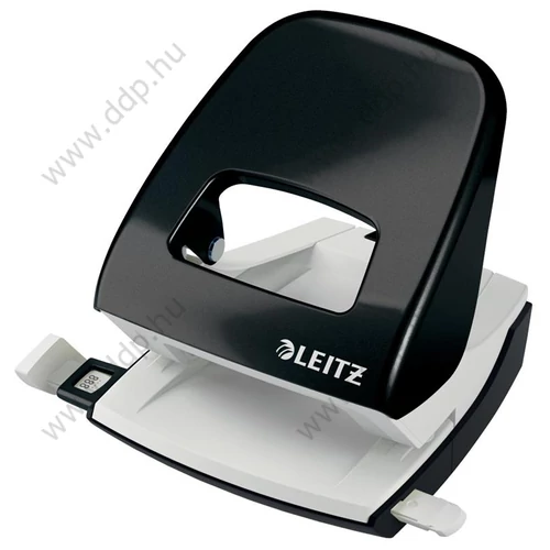 Lyukasztó Leizt 5008 WOW Leitz  fém metálfényű Fekete 30lap -50081095-