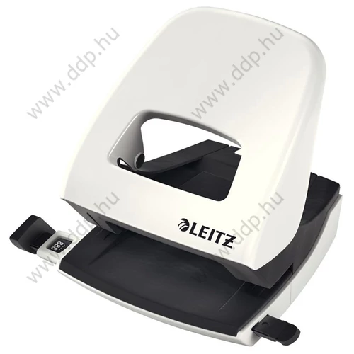 Lyukasztó Leizt 5008 WOW Leitz  fém metálfényű fehér 30lap -50081001-
