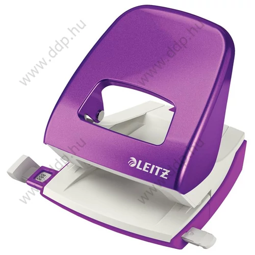Lyukasztó Leizt 5008 WOW Leitz  fém metálfényű Lila 30lap -50081062-