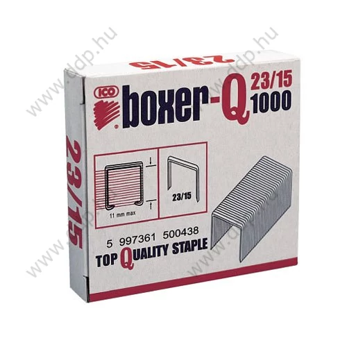 Fűzőkapocs 23/15 KW Boxer-Q tűzőkapocs -7330047000-