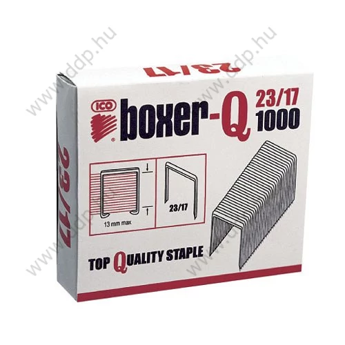 Fűzőkapocs 23/17 KW tűzőkapocs -7330048000- BOXER