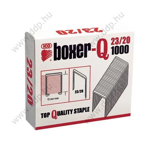 Fűzőkapocs 23/20 KW tűzőkapocs -7330049000- BOXER