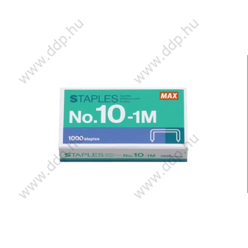 Fűzőkapocs MAX Staples No.10-1M 1000db/doboz