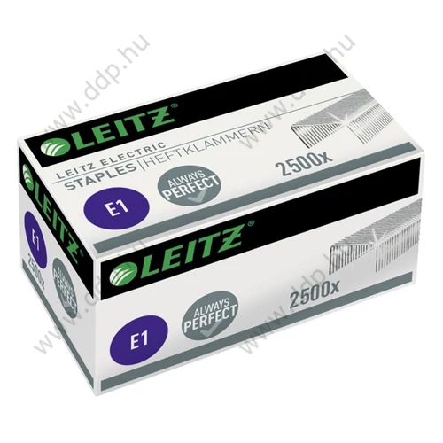 Fűzőkapocs elektromos 10e, 2500db -55680000- LEITZ