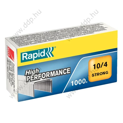 Fűzőkapocs Rapid Strong No.10 horganyzott tűzőkapocs, 1000db/doboz -24870800-