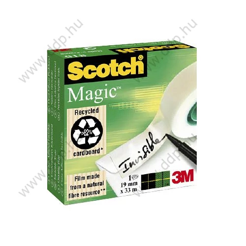 Ragasztószalag 19mmx33m Scotch 810-1933 írható
