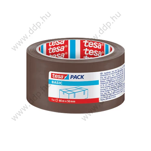 Ragasztószalag 48mmx50m Havannabarna Tesa Basic -58573-