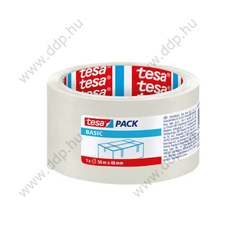 Ragasztószalag 50mmx66m Transzparens Tesa Basic -58570-