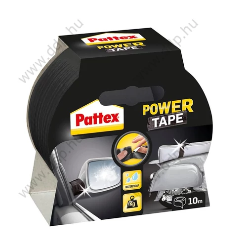 Ragasztószalag 50mmx10m Pattex Power Tape univerzális fekete HENKEL -1210744/1677378-