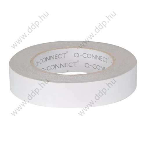 Ragasztószalag kétoldalas 24mmx3m nagy teherbírású fehér KF17479 Q-CONNECT