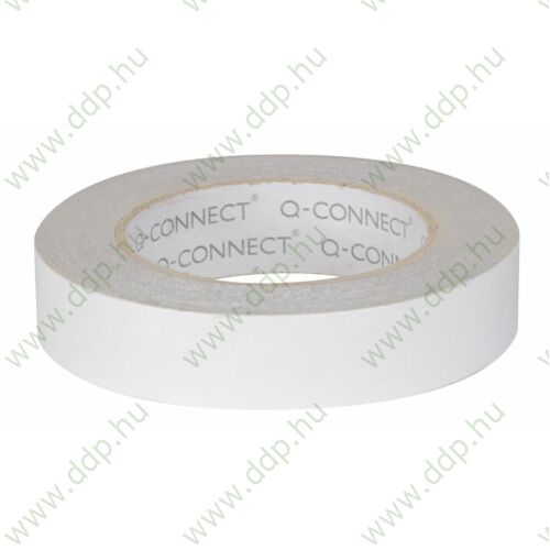 Ragasztószalag kétoldalas 24mmx3m nagy teherbírású fehér Q-CONNECT