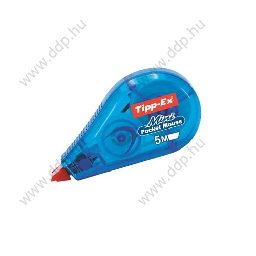 Hibajavító szalag Tipp-Ex Mini Pocket Mouse, 5mm x 5m roller -932564/901817-