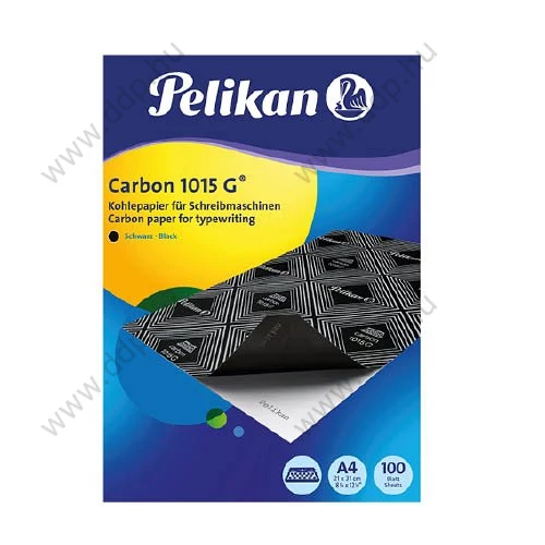 Indigó gépi A/4 100ív fekete 1015G Pelikan -00018770-