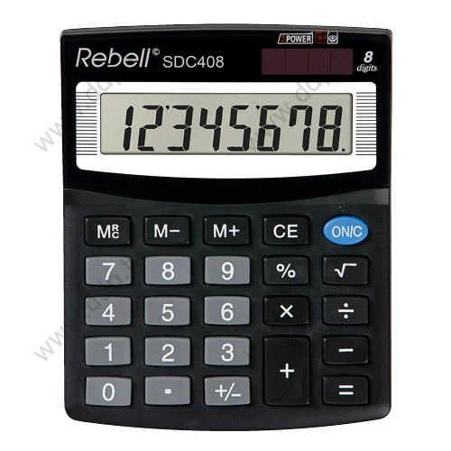 Számológép Rebell SDC408 asztali -RE-SDC408-