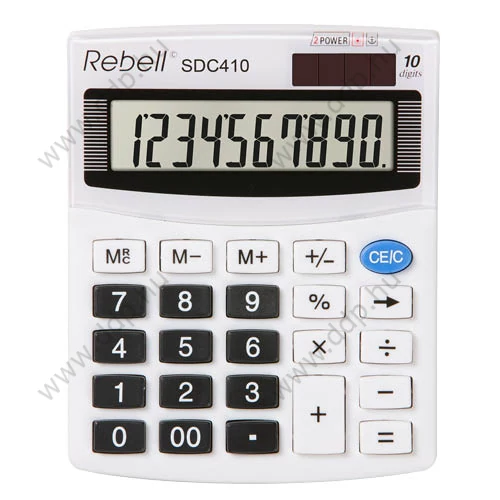 Számológép Rebell SDC410 asztali -RE-SDC410-