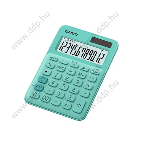 Számológép Casio MS 20UC GN zöld asztali