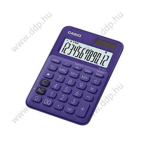 Számológép Casio MS 20UC PL lila asztali