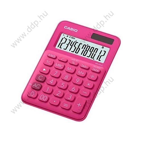 Számológép Casio MS 20UC BU ciklámen asztali