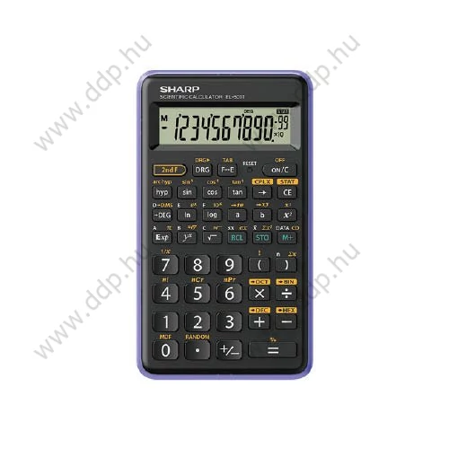 Számológép Sharp EL-501T tudományos lila