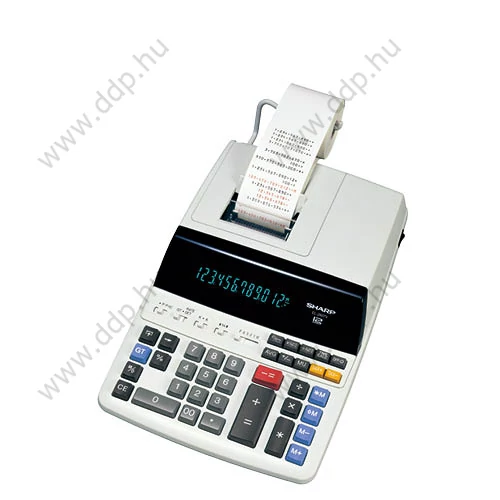 Számológép Sharp EL-2607V szalagos asztali