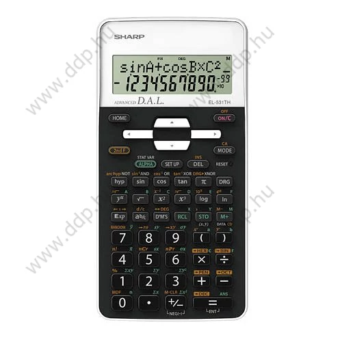 Számológép Sharp EL-531THGR tudományos fehér