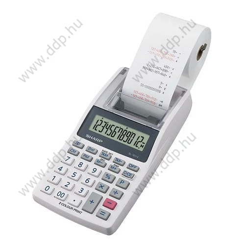Számológép Sharp EL-1611V szalagos
