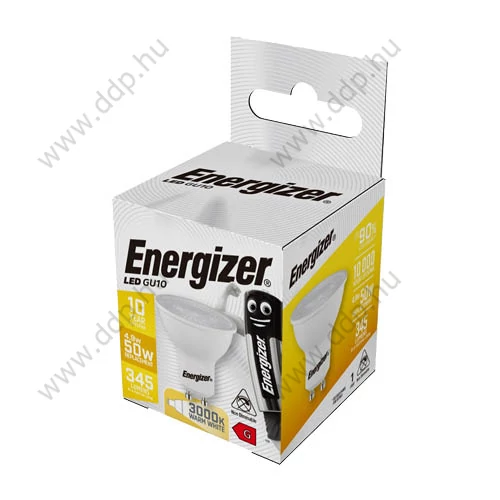 Izzó LED ENERGIZER GU10 4,9W 3000K 345LM (50W)