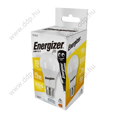 Izzó LED ENERGIZER normál E27 11W 4000K 1055LM (75W)