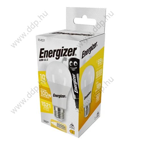 Izzó LED ENERGIZER normál E27 13,5W 3000K 1521LM (100W)