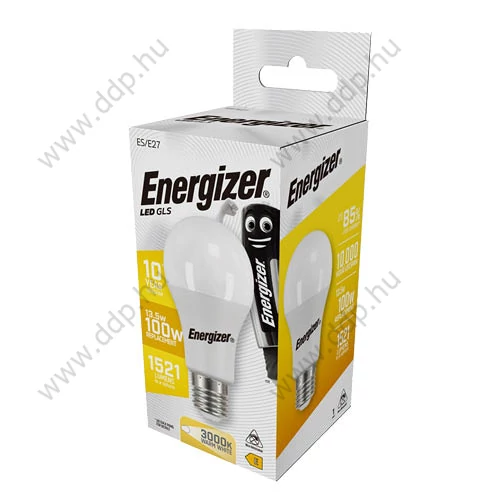 Izzó LED ENERGIZER normál E27 13,5W 4000K 1521LM (100W)