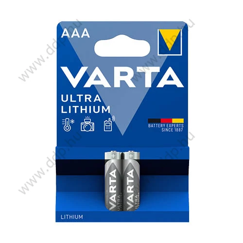 Elem Professional Líthium-AAA/mikro 2db VARTA -6103301402-