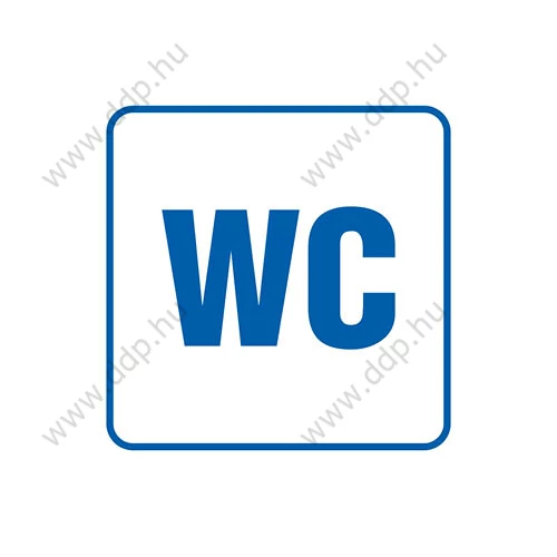 Piktogram TDC WC 105 x 105 mm