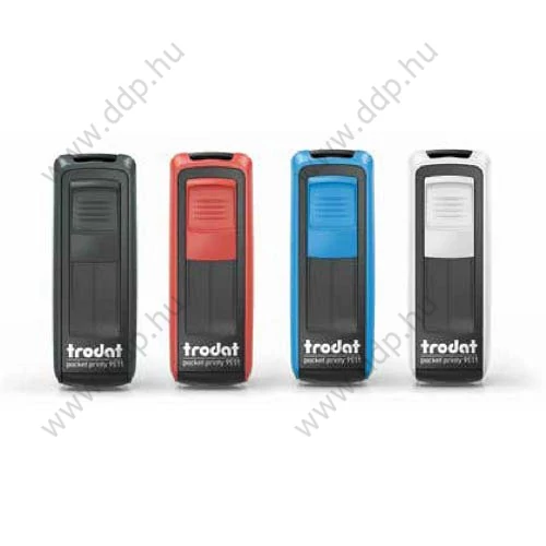 Zsebbélyegző ''pocket printy'' 9512 Trodat 47x18 mm fekete