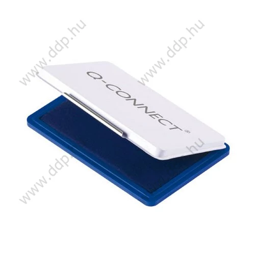 Bélyegzőpárna kék 110x70mm, fém Q-CONNECT -KF25209-