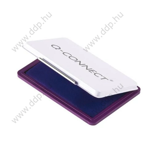 Bélyegzőpárna lila 110x70mm, fém Q-CONNECT -KF25213-
