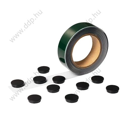 Öntapadó szalag fém DURABLE 5000 mm széles, 35 mm magas, 10 db mágnessel