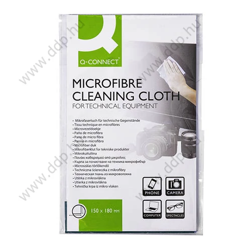 Tisztítókendő mikroszálas Q-Connect KF32157