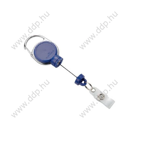 Névkitűző tartó kihúzható Durable Extra Strong 8329-07 kék
