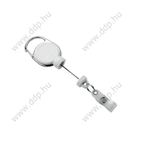 Névkitűző tartó kihúzható Durable Extra Strong 8329-02 fehér