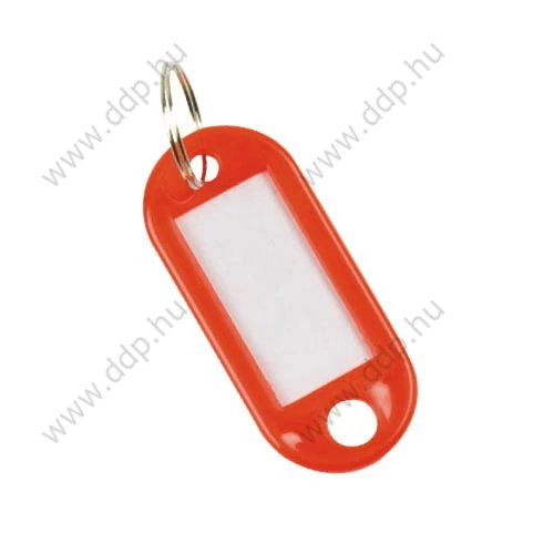 Kulcscímke 10db/csm Q-Connect piros -850778015/KF10870-