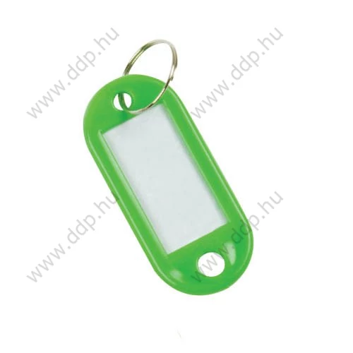 Kulcscímke 10db/csm Q-Connect zöld -850778011/KF10871-