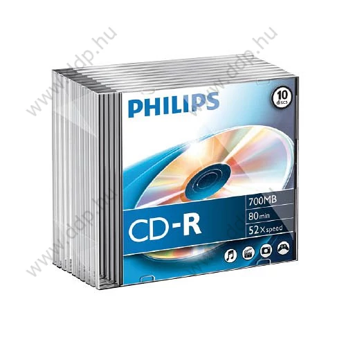 CD-R Philips írható 52x slim -CPHSS-