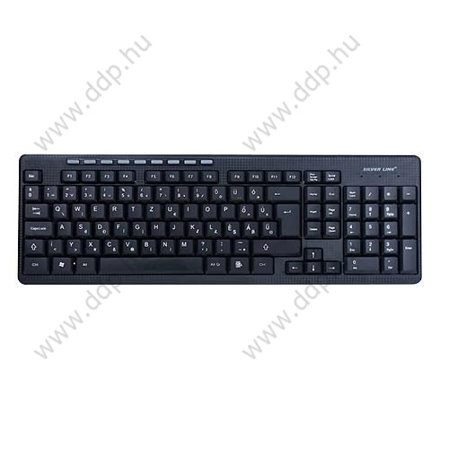 Billentyűzet multimédiás USB Silverline KB-MM818