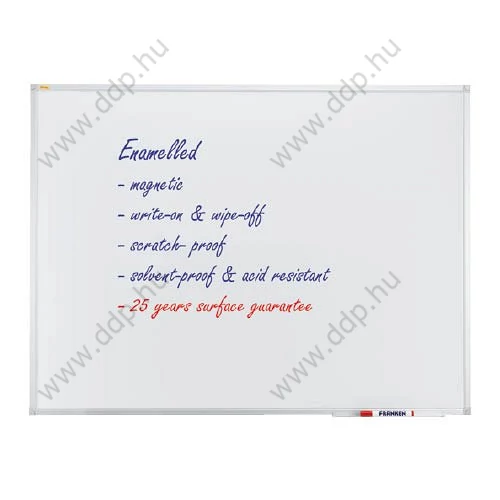 Fehértábla 120x240cm FRANKEN Zománcozott mágnestábla -SC2206/SC3206-