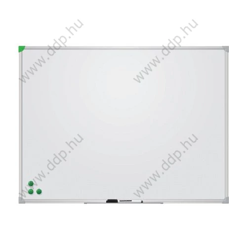 Fehértábla 80x120 cm alukeretes lakkozott mágnestábla FRANKEN környezetbarát -SC918012-