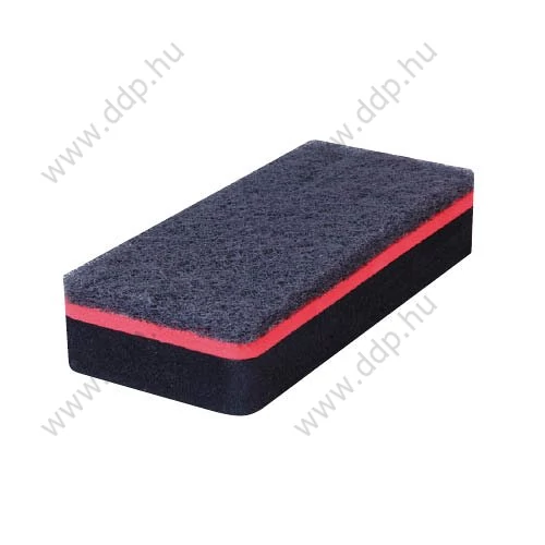 Üvegtábla törlő 130x60x26 mm mágneses, fekete SIGEL -BA188-