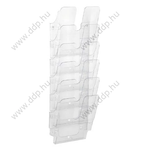 Prospektustartó fali DURABLE FLEXIPLUS, álló átlátszó -1700008401-