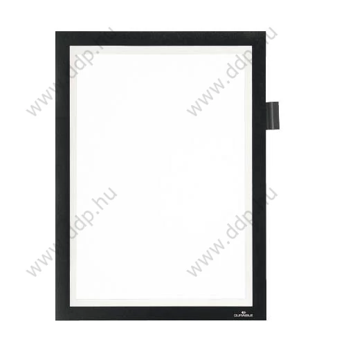Infokeret DURAFRAME NOTE A4, fekete DURABLE -499301-