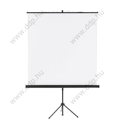 Vetítővászon hordozható állványos 150x150cm XSL15 FRANKEN -LWST215-
